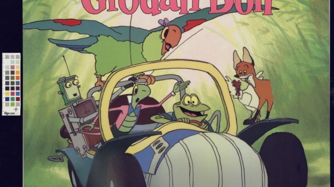 Tecknat Barn Svenska:Kalle Stropp och Grodan Boll räddar Hönan (1987) LP Skivan (Svenska) Del 2